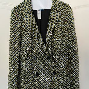 ASOS blazer sequins dress